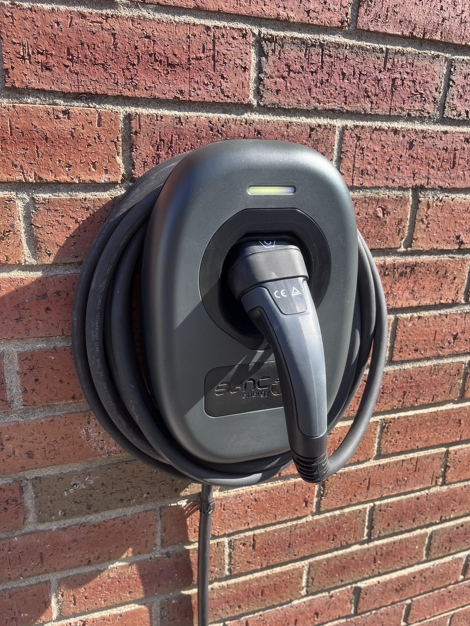 Sync EV charger installed at a property