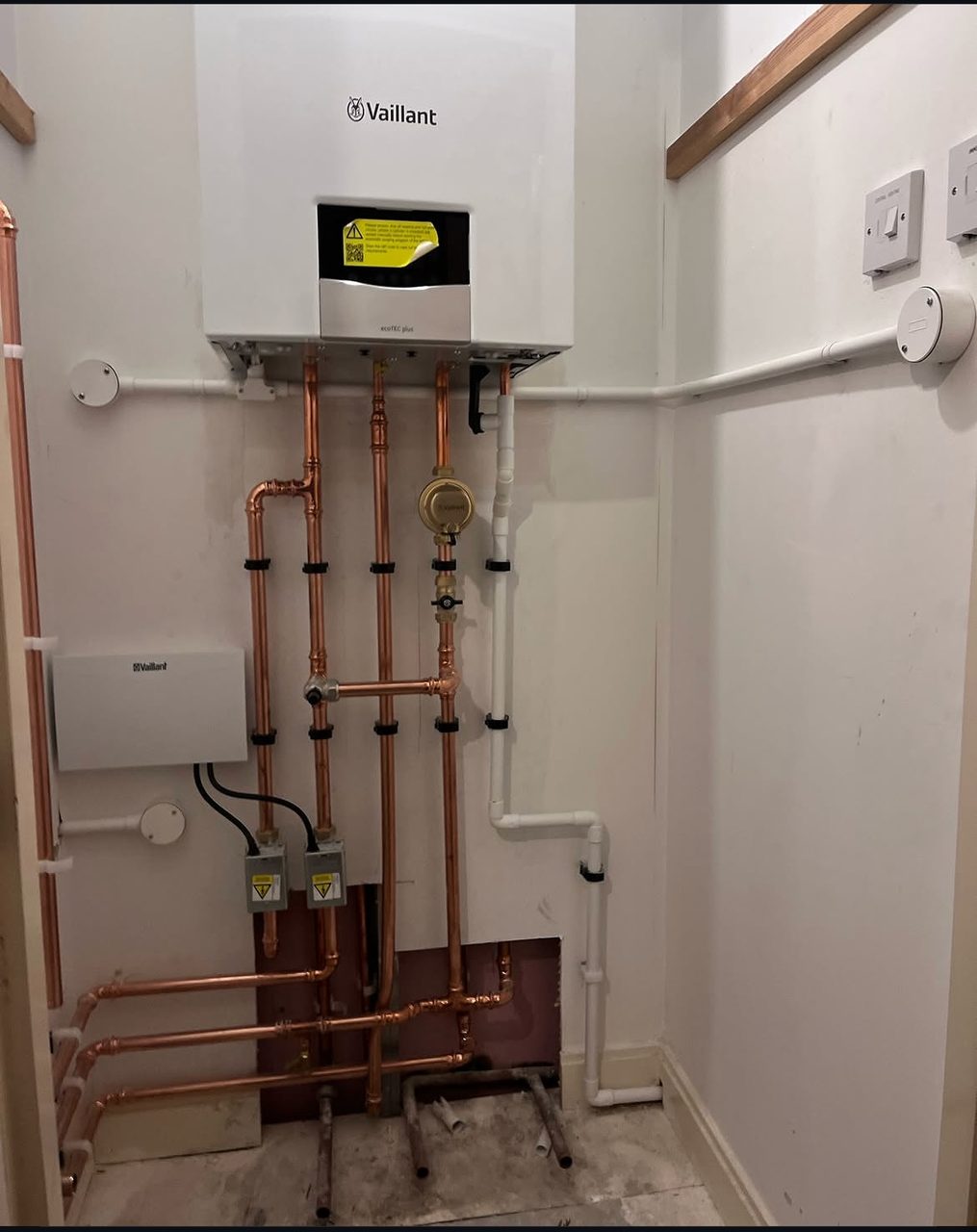Heating system wiring